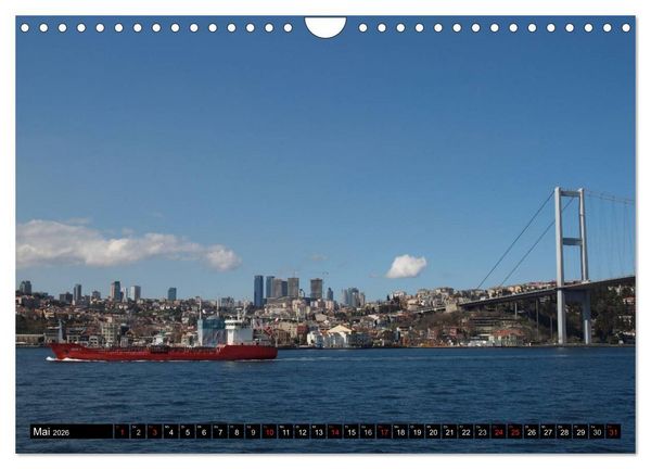 Produktbild: Istanbul - Konstantinopel - Byzanz (Wandkalender 2026 DIN A4 quer), CALVENDO Monatskalender