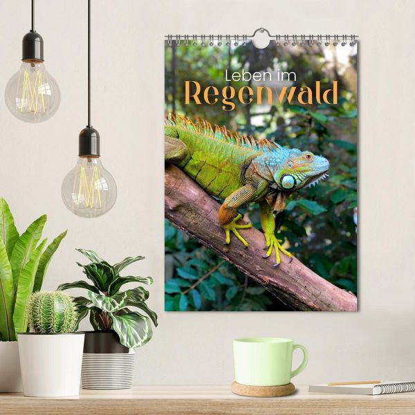 Produktbild: Leben im Regenwald (Wandkalender 2026 DIN A4 hoch), CALVENDO Monatskalender