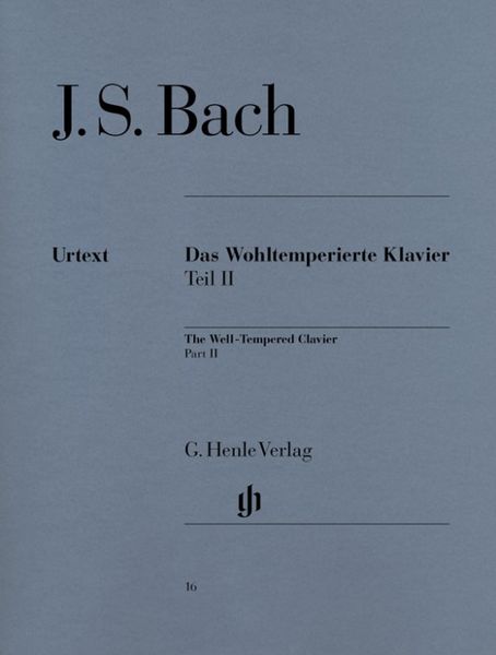 Johann Sebastian Bach - Das Wohltemperierte Klavier Teil II BWV 870-893