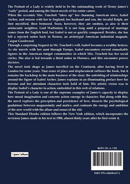 Produktbild: The Portrait of a Lady