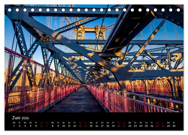Produktbild: New York City - Impressionen (Tischkalender 2026 DIN A5 quer), CALVENDO Monatskalender