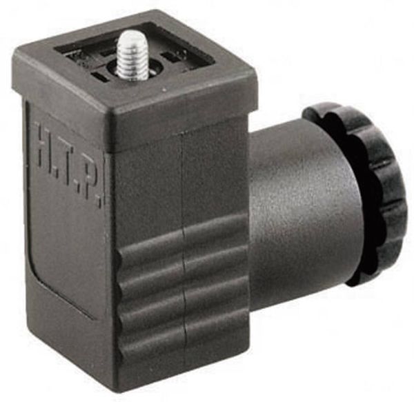 Produktbild: Leitungsdose, frei konfektionierbar Schwarz GDS 307 Pole:3 + PE 933 024-100-1 Hirschmann Inhalt: 1 St.