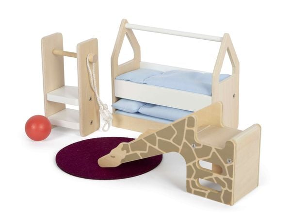 Produktbild: Small Foot 12632 - Puppenhausmöbel Kinderzimmer