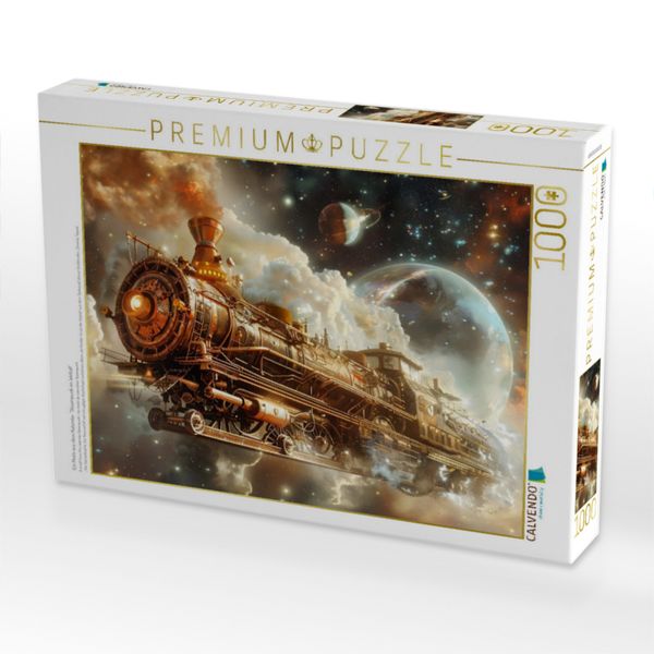Produktbild: CALVENDO Puzzle Ein Motiv aus dem Kalender "Steampunk im Weltall" | 1000 Teile Lege-Gr&ouml;&szlig;e 64x48cm Foto-Puzzle f&uuml;r gl&uuml;ckliche Stunden