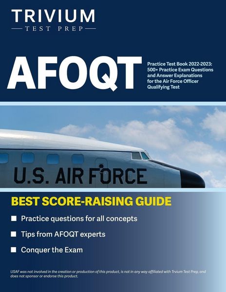 Produktbild: AFOQT Practice Test Book 2022-2023