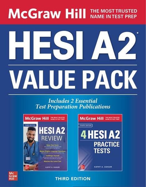 Produktbild: McGraw Hill Hesi A2 Value Pack, Third Edition