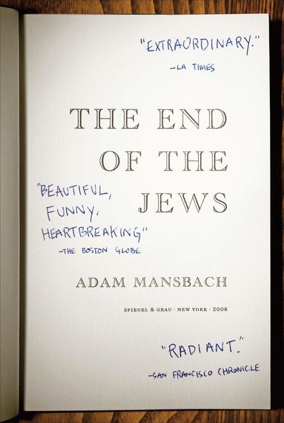 Produktbild: The End of the Jews