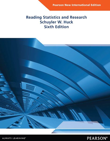 Produktbild: Reading Statistics and Research