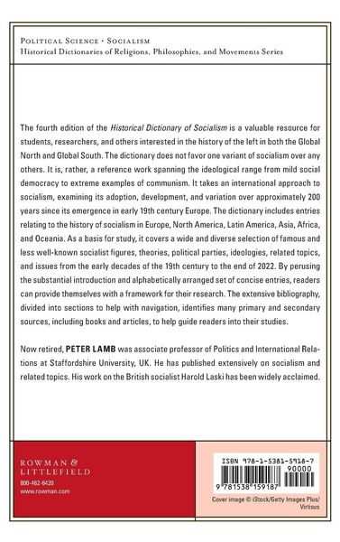 Produktbild: Historical Dictionary of Socialism