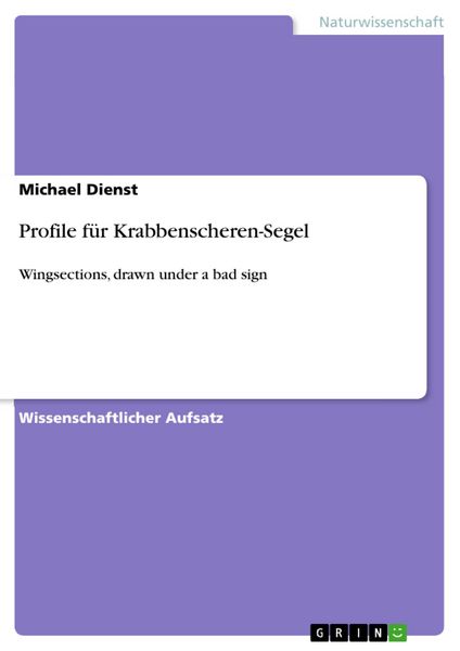 Produktbild: Profile f&uuml;r Krabbenscheren-Segel