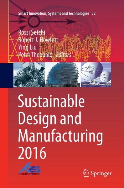 Produktbild: Sustainable Design and Manufacturing 2016