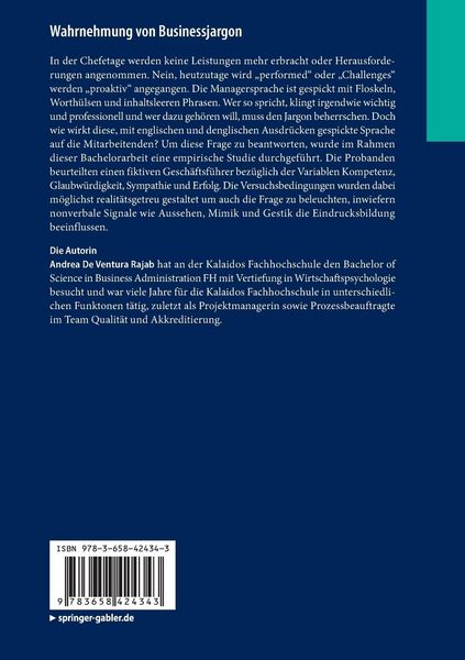 Wahrnehmung von Businessjargon