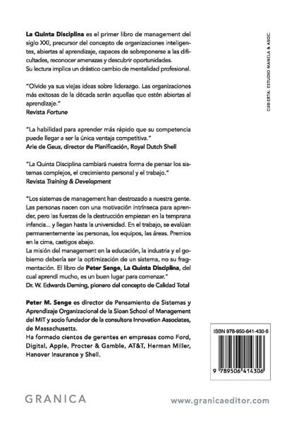 Produktbild: La Quinta Disciplina