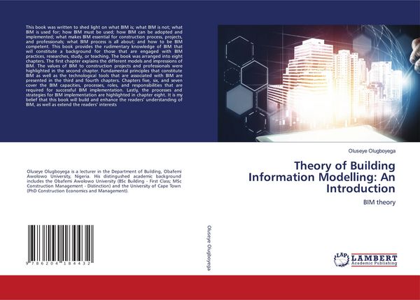 Produktbild: Theory of Building Information Modelling: An Introduction