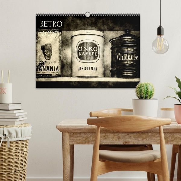 Produktbild: Retro (Wandkalender 2026 DIN A3 quer), CALVENDO Monatskalender
