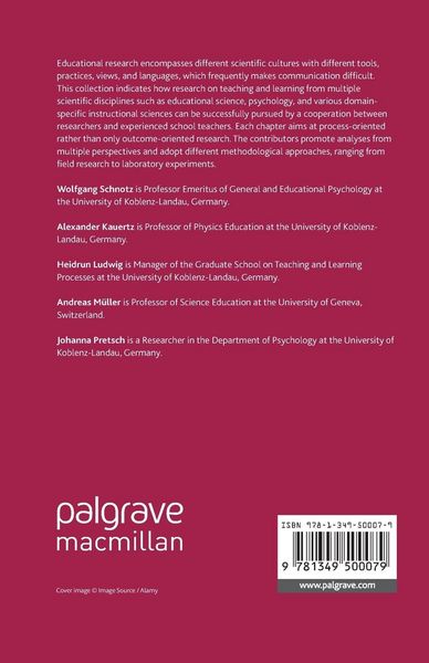Produktbild: Multidisciplinary Research on Teaching and Learning