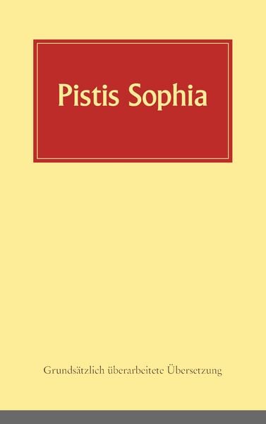Produktbild: Pistis Sophia