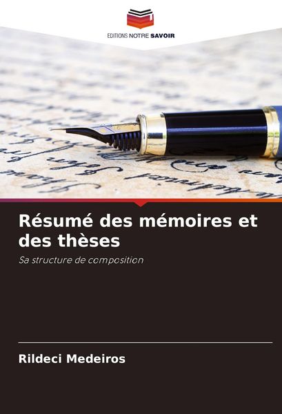 Produktbild: R&eacute;sum&eacute; des m&eacute;moires et des th&egrave;ses