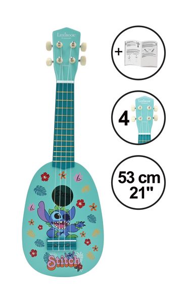 Produktbild: Bluey Holz-Ukulele mit Nylonsaiten - 53 cm