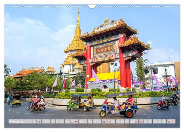 Produktbild: THAILAND - Land des L&auml;chelns (Wandkalender 2027 DIN A3 quer), CALVENDO Monatskalender