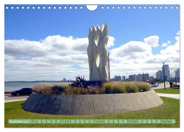 Produktbild: Uruguay - Bienvenido al R&iacute;o de la Plata (Wandkalender 2026 DIN A4 quer), CALVENDO Monatskalender