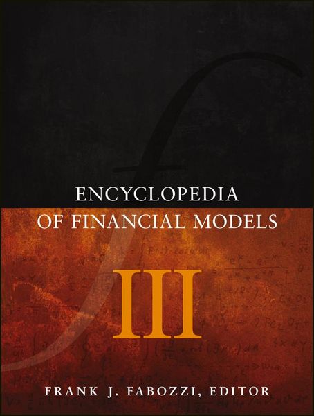 Produktbild: Encyclopedia of Financial Models, Volume III