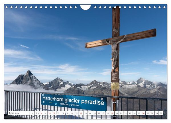 Produktbild: Matterhorn - Berg der Berge (Wandkalender 2026 DIN A4 quer), CALVENDO Monatskalender
