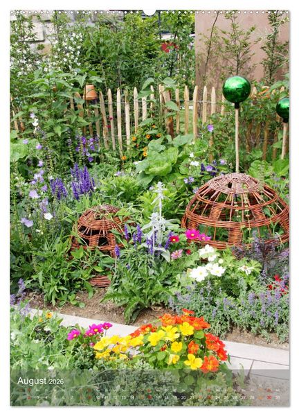 Produktbild: Ferien im Garten (Wandkalender 2026 DIN A2 hoch), CALVENDO Monatskalender