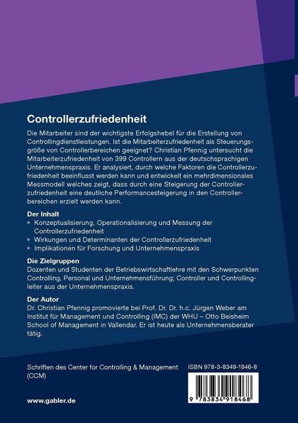 Produktbild: Controllerzufriedenheit