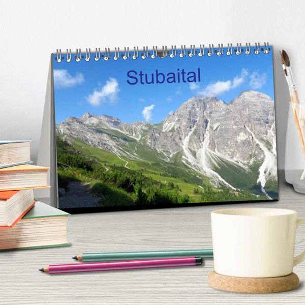 Produktbild: Stubaital (Tischkalender 2026 DIN A5 quer), CALVENDO Monatskalender
