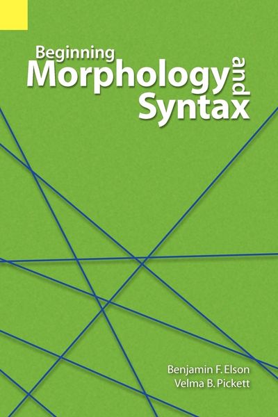 Produktbild: Beginning Morphology and Syntax