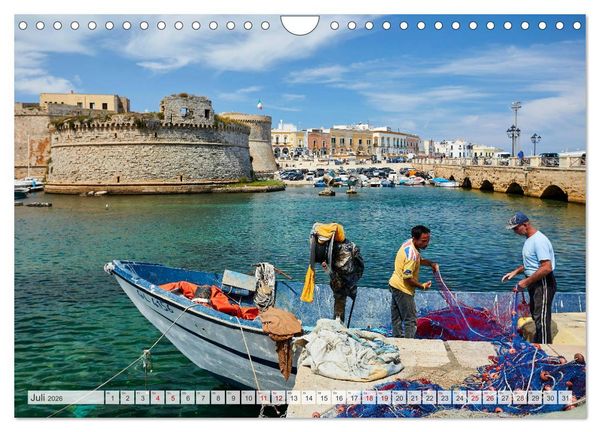 Produktbild: Apulien (Wandkalender 2026 DIN A4 quer), CALVENDO Monatskalender