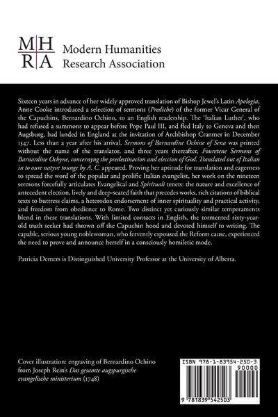 Produktbild: Anne Cooke's Englishing of Bernardino Ochino
