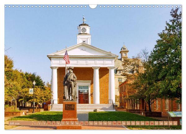 Produktbild: Virginia. Amerikanische Sch&ouml;nheit zwischen K&uuml;ste und Bergen (Wandkalender 2026 DIN A3 quer), CALVENDO Monatskalender