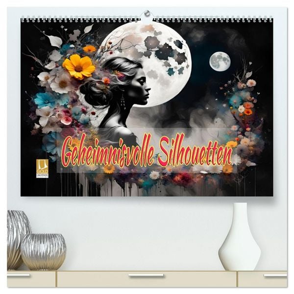 Produktbild: Geheimnisvolle Silhouetten (hochwertiger Premium Wandkalender 2026 DIN A2 quer), Kunstdruck in Hochglanz