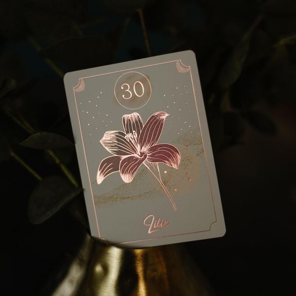 Produktbild: Love Lenormand - 40 Orakelkarten f&uuml;r deine Selbstliebe, Beziehung, weibliche Kraft
