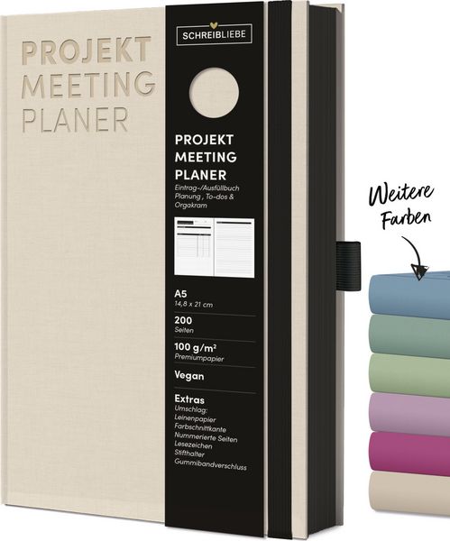 Produktbild: Projekt-Meeting Planer Sand