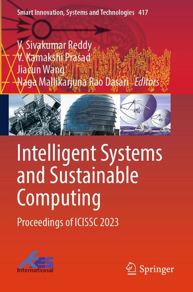 Produktbild: Intelligent Systems and Sustainable Computing