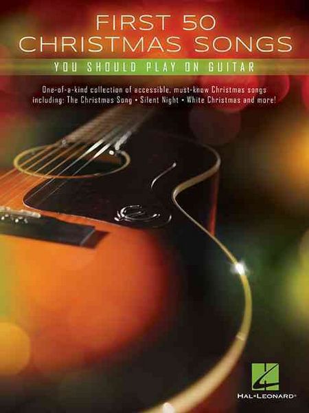 Produktbild: First 50 Christmas Songs You Should Play on Guitar