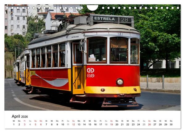 Produktbild: Lissabon Highlights von Petrus Bodenstaff (Wandkalender 2026 DIN A4 quer), CALVENDO Monatskalender