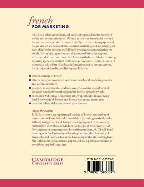 Produktbild: French for Marketing