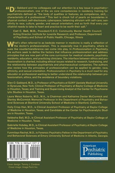 Produktbild: Professionalism in Psychiatry