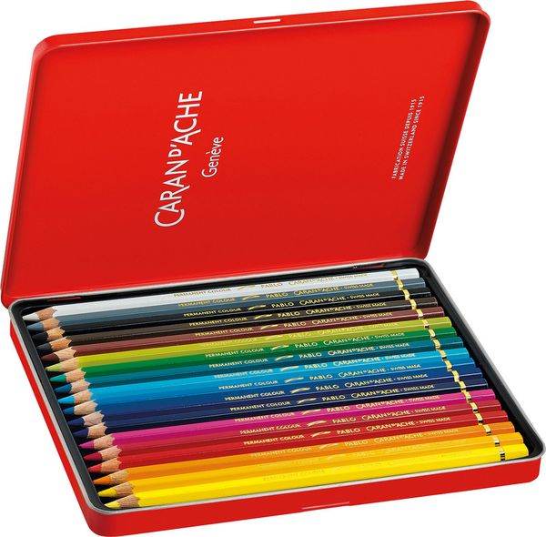 Produktbild: Caran d'Ache Buntstifte Artist PABLO 18er Set