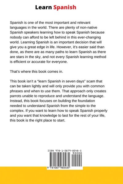 Produktbild: Learn Spanish for Beginners, Dummies & Idiots