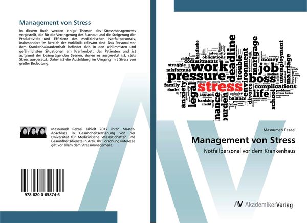 Management von Stress, Taschenbuch von Masoumeh Rezaei, AV Akademikerverlag, 9786200658746