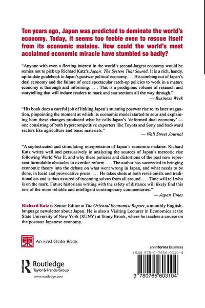 Produktbild: Japan, the System That Soured