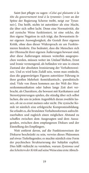 Produktbild: Zynismus und das Scheitern der Kritik