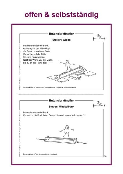 Produktbild: Lernzirkel Sport II: Bewegen, Spielen, &Uuml;ben an Stationen