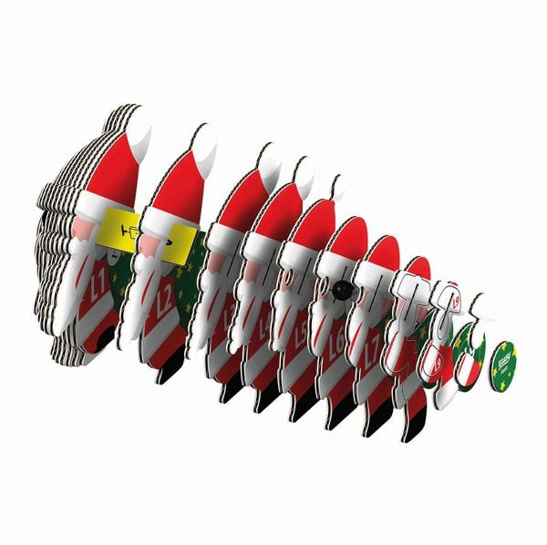 Produktbild: EUGY - 3D Bastelset Weihnachtsmann