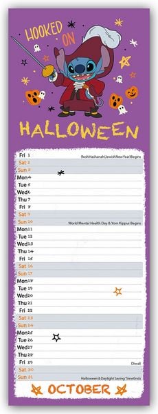 Produktbild: Disney Stitch 2027 &ndash; Slimline-Kalender